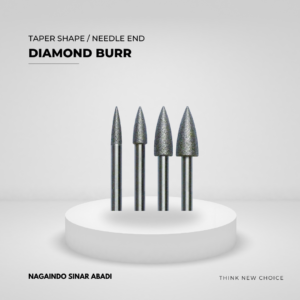 diamond burrs taper shape / needle end