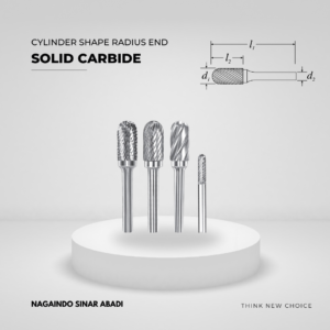 solid carbide cylinder shape radius end