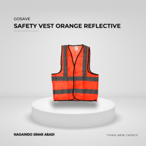gosave safety vest orange reflektif